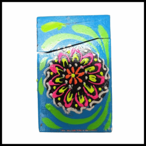 Colorful Truck Art Cigarette Case – Stylish & Durable Holder