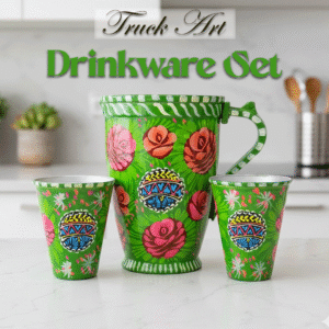 Truck Art Drinkware Set (3 pcs)