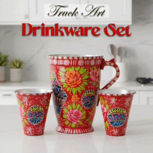 Truck Art Drinkware Set (3 pcs)