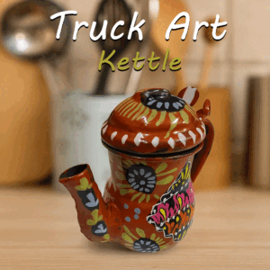 Truck Art Kettle (H-10cm)