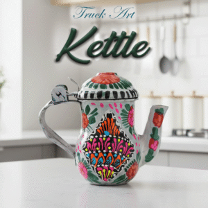 Truck Art Kettle (H-10cm)