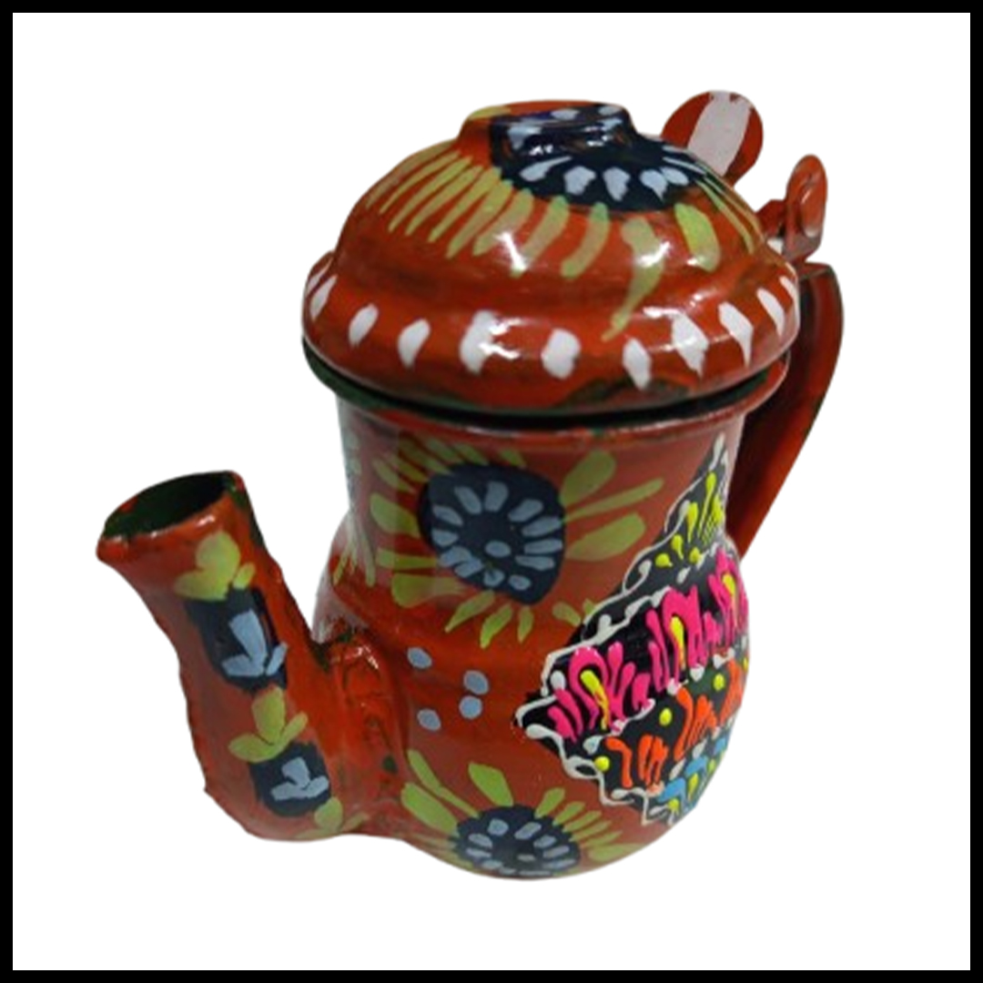 Truck Art Kettle (H-10cm)