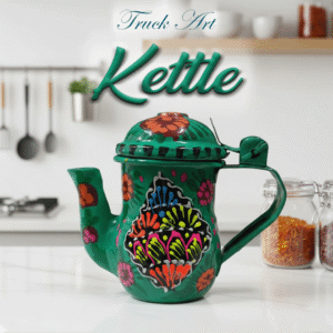 Truck Art Kettle (H-10cm)