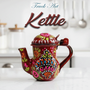 Truck Art Kettle (H-10cm)