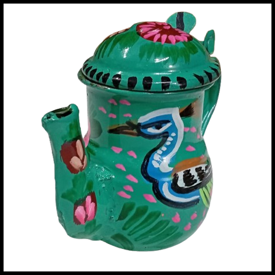 Truck Art Kettle (H-10cm)