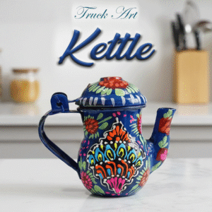 Truck Art Kettle (H-10cm)