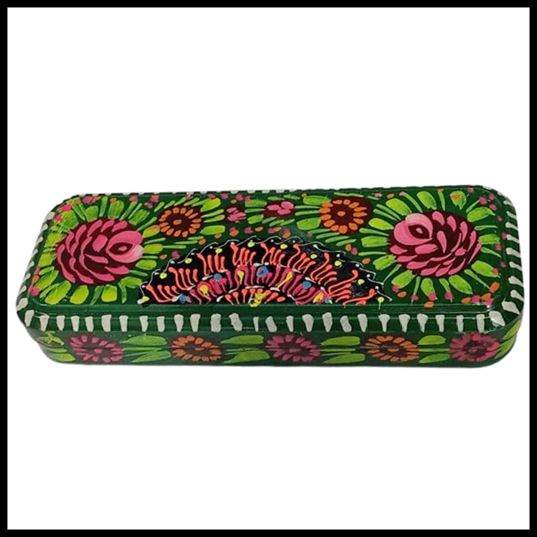 Pakistani Truck Art Bundi Pencil Box (W-20cm)