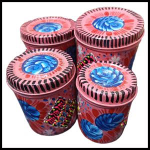 Truck Art Masala Box Set – Vibrant Handmade Spice Storage