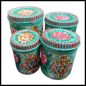 Truck Art Masala Box Set – Vibrant Handmade Spice Storage