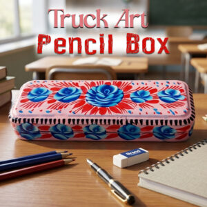 Pakistani Truck Art Pencil Box (W-20cm)