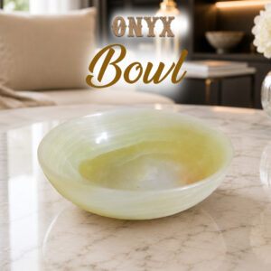 Onyx Bowl for Home Décor Size 5-inch