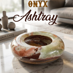 Onyx Ash Tray (Size : 12 cm)