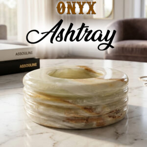 Onyx Ash Tray (Size : 10 cm)