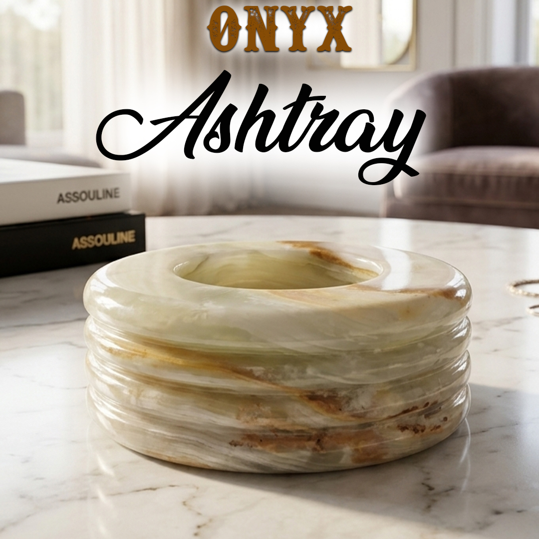 Onyx Ash Tray (Size : 10 cm)