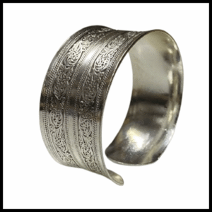 Totem Bangle Cuff Bracelet