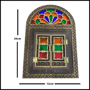 Handcrafted Wooden Decorative Gate (H-20inch x W-12inch)