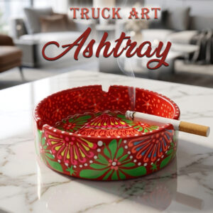 Truck Art Ashtray