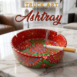 Truck Art Ashtray