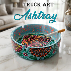 Truck Art Ashtray