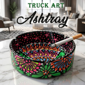 Truck Art Ashtray