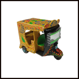Truck Art Rickshaw (W-10cm:H-9cm)