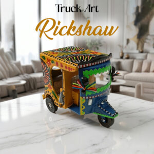 Truck Art Rickshaw (W-7cm:H-10cm:L-12.5cm)