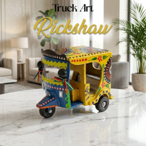 Truck Art Rickshaw (W-7cm:H-10cm:L-12.5cm)