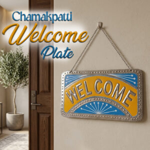 Chamakpatti Welcome Plate (W-29cm, H-15cm)