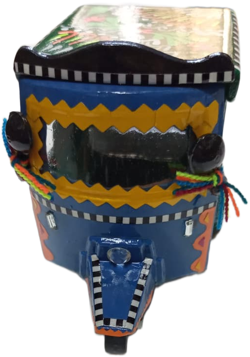 Truck Art Rickshaw (W-10cm:H-9cm) - Image 3