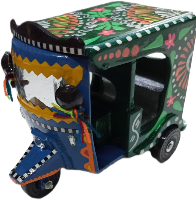 Truck Art Rickshaw (W-10cm:H-9cm) - Image 4