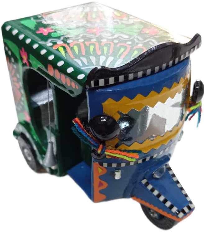 Truck Art Rickshaw (W-10cm:H-9cm) - Image 5