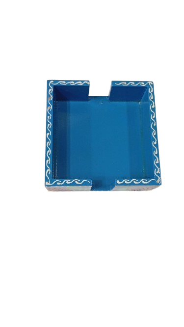 Truck Art Tea Coaster Set of 6 with Holder – Handmade Traditional Pakistani Design - Image 6