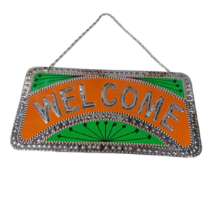 Chamakpatti Welcome Plate (W-29cm, H-15cm)