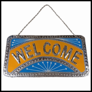 Chamakpatti Welcome Plate (W-29cm, H-15cm)