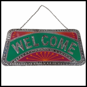 Chamakpatti Welcome Plate (W-29cm, H-15cm)