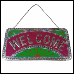 Chamakpatti Welcome Plate (W-29cm, H-15cm)