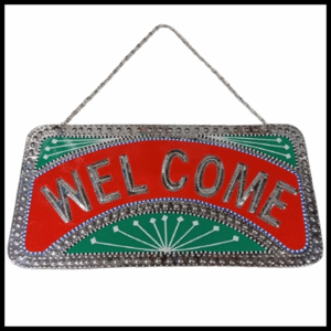 Chamakpatti Welcome Plate (W-29cm, H-15cm)