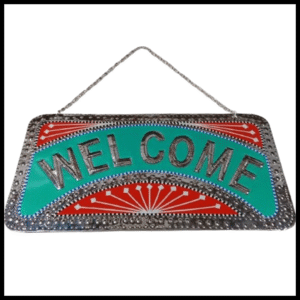 Chamakpatti Welcome Plate (W-29cm, H-15cm)