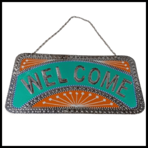 Chamakpatti Welcome Plate (W-29cm, H-15cm)