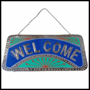 Chamakpatti Welcome Plate (W-29cm, H-15cm)