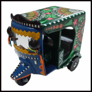 Truck Art Rickshaw (W-10cm:H-9cm)