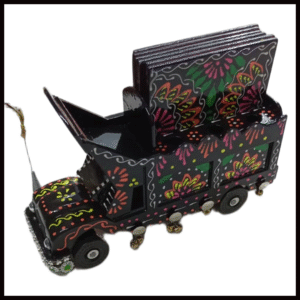 Truck Art Truck & Tea Coaster Set Of 6