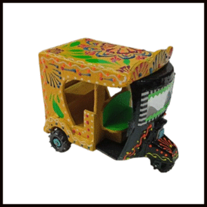 Truck Art Rickshaw (W-10cm:H-9cm)