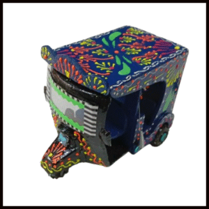Truck Art Rickshaw (W-10cm:H-9cm)