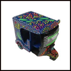 Truck Art Rickshaw (W-10cm:H-9cm)