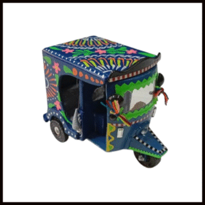 Truck Art Rickshaw (W-10cm:H-9cm)