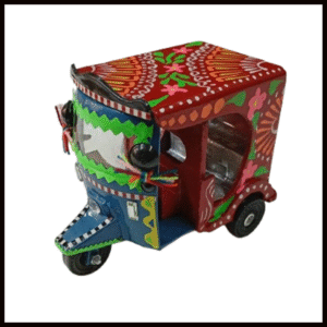 Truck Art Rickshaw (W-10cm:H-9cm)