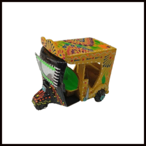Truck Art Rickshaw (W-10cm:H-9cm)