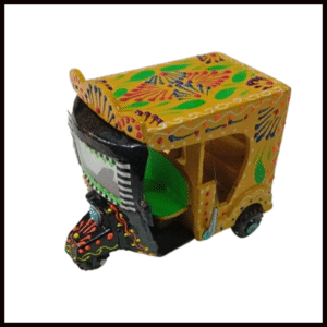 Truck Art Rickshaw (W-10cm:H-9cm)