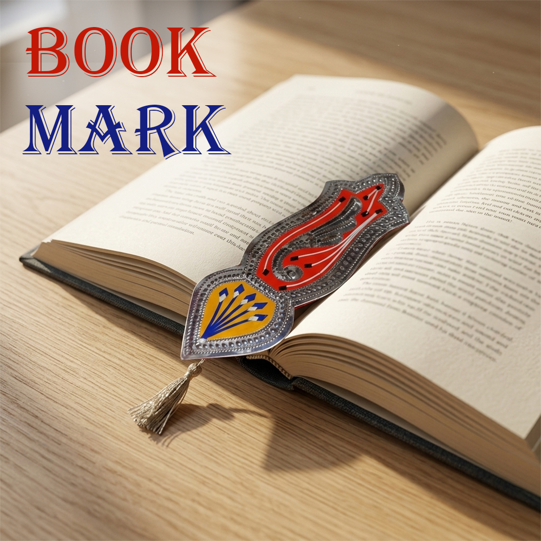 Chamakpatti Handmade Bookmark – Traditional Truck Art Inspired Design